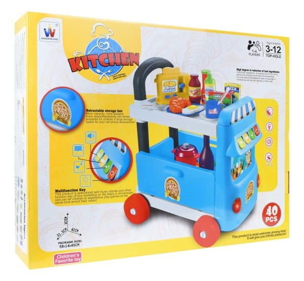 Camion 2En1 Cocina 40Pcs Con Luz Y Sonido - Imagen 2