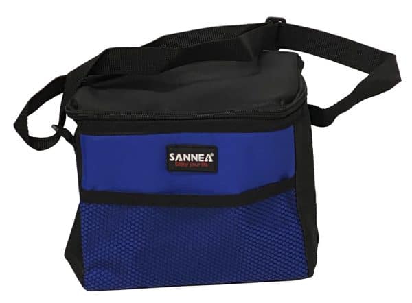 LUNCHERA TERMICA LONA 2 COLORES 20X13.5X16CM BOLSILLO RED Y ASA - Imagen 2