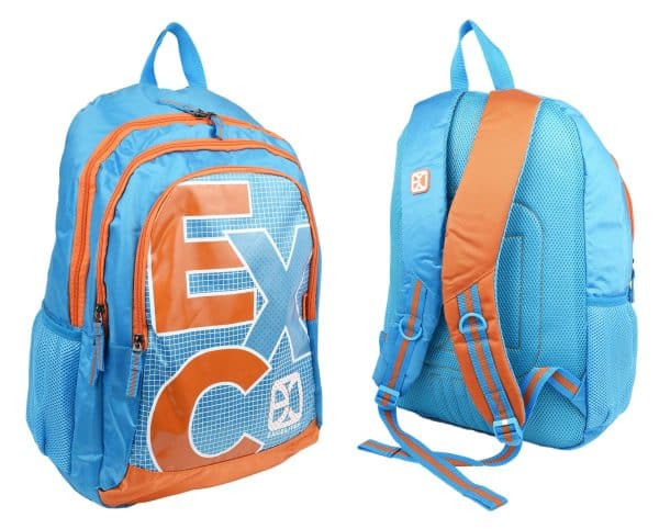 Mochila Escolar Fluo Excelites 3 Cierres 46X33X21Cm