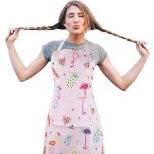 Delantal Cocina Polyester Estampado 71X54Cm