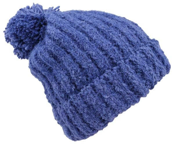 Gorro Chenile C/Pompon Forrado 20X28Cm