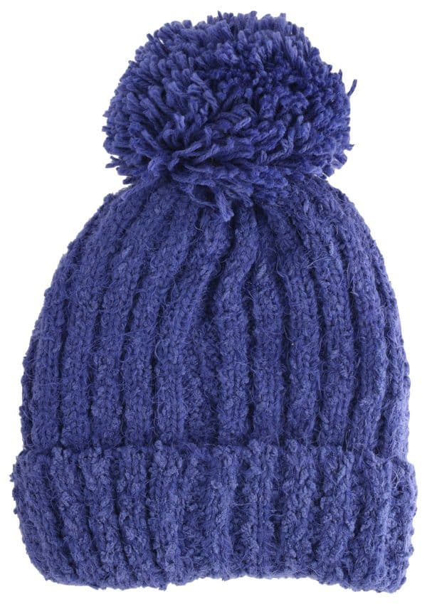 Gorro Chenile C/Pompon Forrado 20X28Cm - Imagen 3