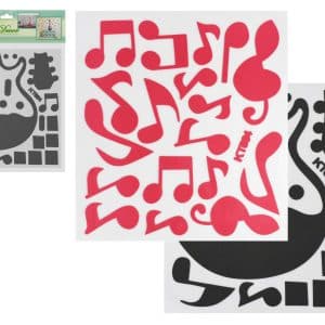 Sticker Pared Goma Eva 33X30Cm 4-6 Diseños