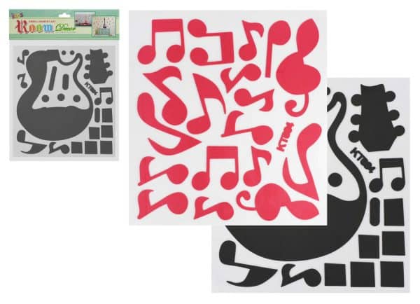 Sticker Pared Goma Eva 33X30Cm 4-6 Diseños