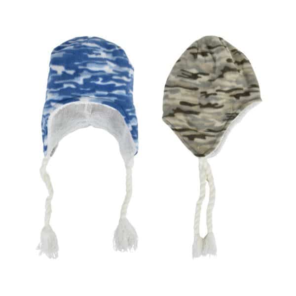 Gorro peruano camuflado con forro polar - Imagen 2