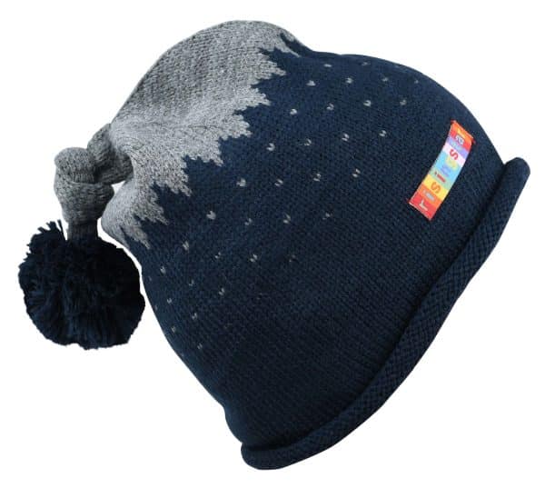 Gorro Niño Lana C/Pompon Largo 22X20Cm - Imagen 2