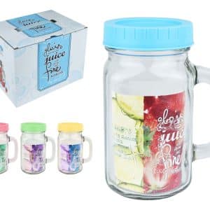 Jarra Vidrio Set X4Pcs