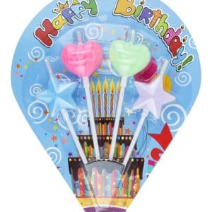 Vela Para Cumpleaños X4Pcs