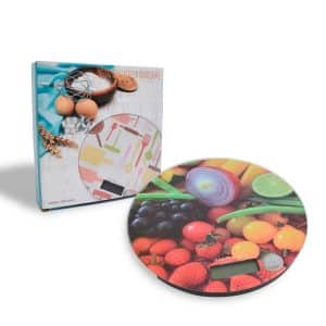 Balanza Cocina Redonda 18.5Cm 3-4 Colores