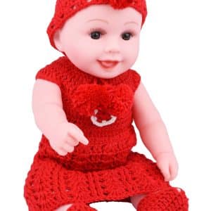 BEBE GOMA 40CM SE RIE VESTIDO CROCHET 25522 Q24