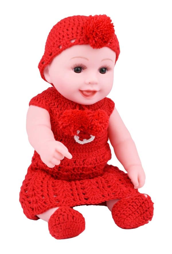 BEBE GOMA 40CM SE RIE VESTIDO CROCHET 25522 Q24