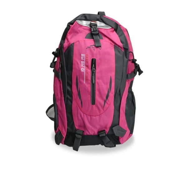 Mochila Camping Fluo/Gris 4 Reparticiones 48X28X13Cm