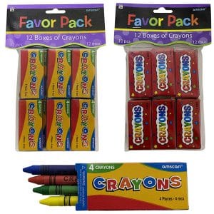 Crayola Fina 12 Cajitas X4Pcs Cada Caja Bolsa