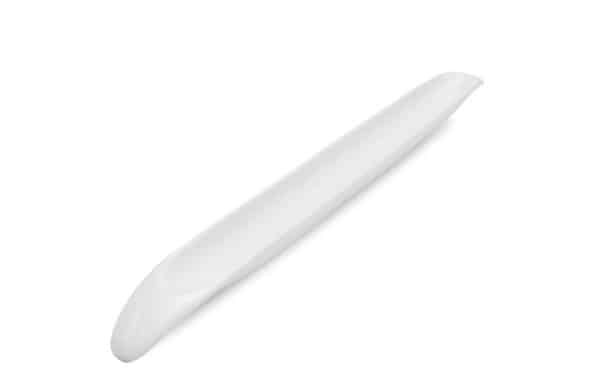 Copetinero Ceramica Bca Fino Largo C/Asas 43X4.5X2.5Cm 277