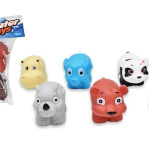 Animales Goma X6Pcs