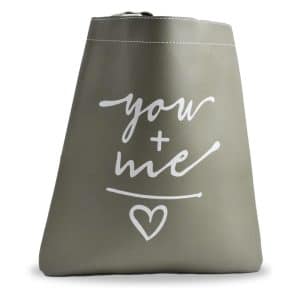 Cartera Cuerina Tipo Bolsa You + Me 35X32X65Cm 4 Colores