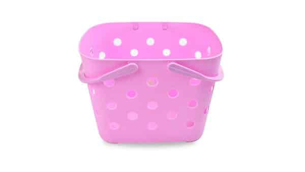 Canasto De Plastico Con Asas 23 X 7 X 18Cm
