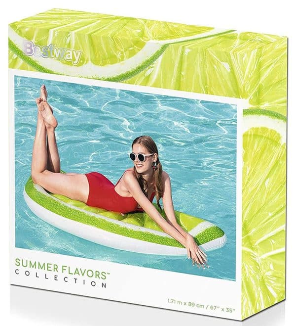 Colchoneta Inflable Lima Tropical 171X89Cm Hasta 90Kg Bestway