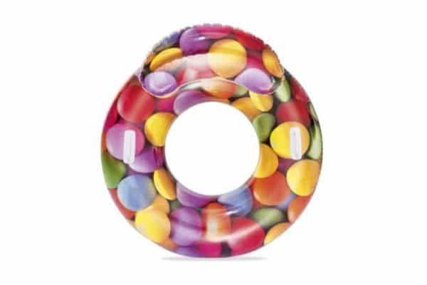 Asiento Inflable Con Agarre Respaldo Candy 118X117Cm Hasta 90Kg Bestway