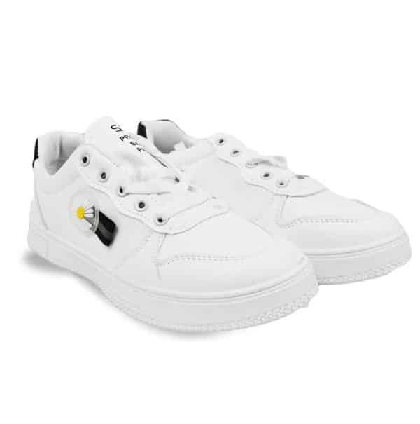 Champion Dama Cuerina Pu Blanco-Color Aplique Flor 36 3 Colores - Imagen 2