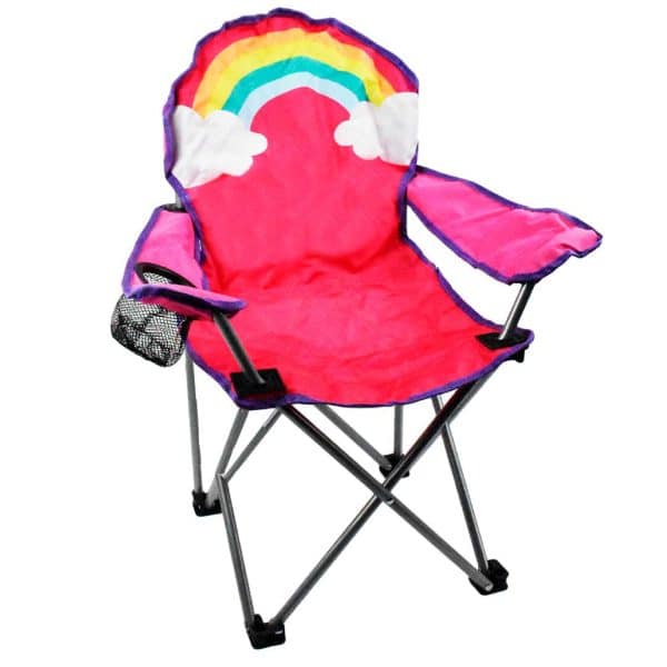 Silla Camping Plegable Infantil 4 Diseños Con Posavasos