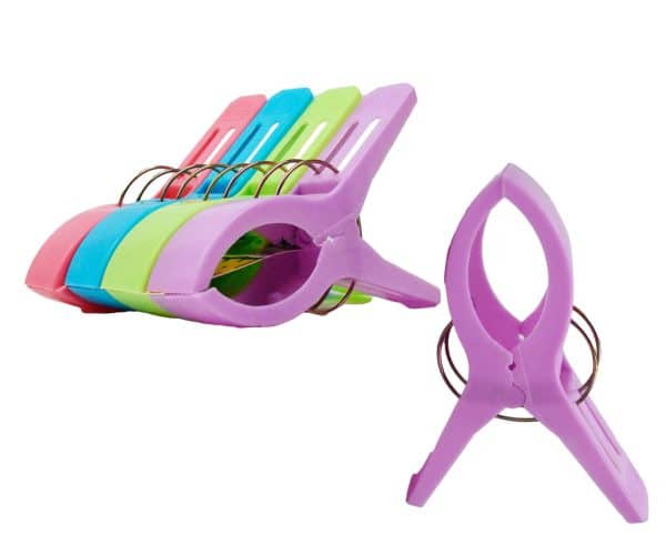 Palillo Plastico Grande X4Pcs 14.5X2.5Cm 4 Colores