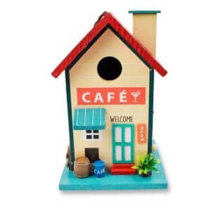 Casita De Pajaro De Madera
