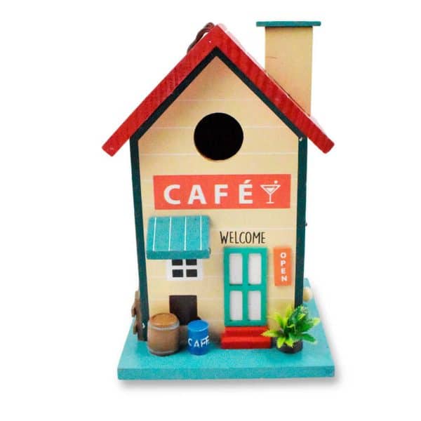 Casita De Pajaro De Madera