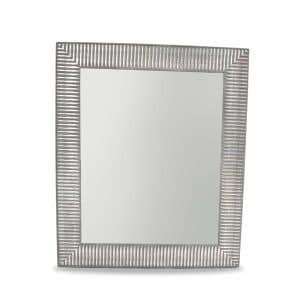 ESPEJO RECTANGULAR MARCO ANCHO MADERA LABRADO 54X64X1.5CM #MH-1379 27396