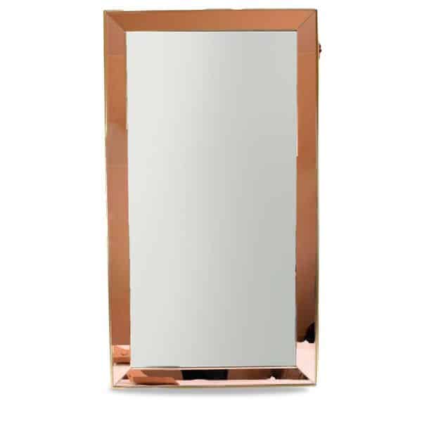 ESPEJO RECTANGULAR MARCO MADERA/VIDRIO ANCHO (7.5CM) 74X133.5X2.5CM 27400