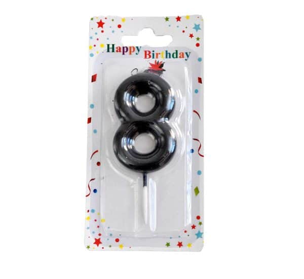 Vela Para Cumpleaños Forma Numero