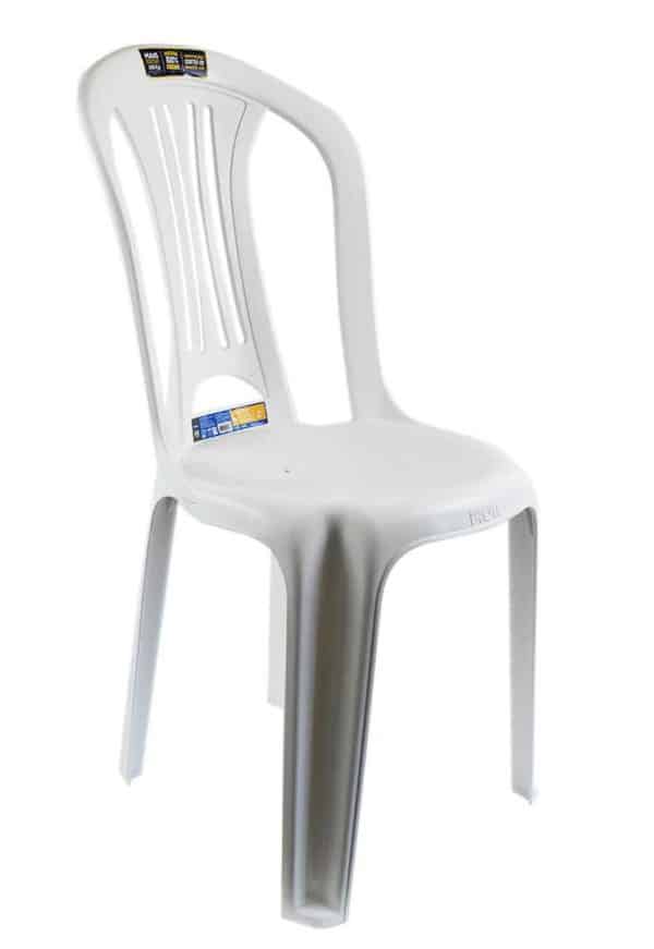 SILLA PLASTICO BISTRO BLANCA MOR - Imagen 2