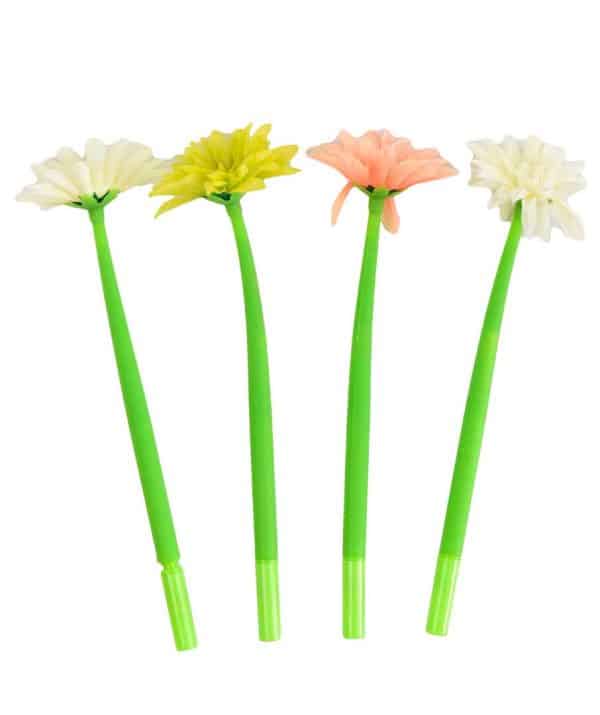BOLIGRAFO GEL X1 FORMA FLOR LARGA PUNTA FINA 0.5MM 27634 - Imagen 2