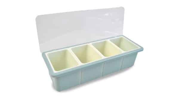 Especiero Plastico Con 4 Reparticiones 29X10.5X7Cm - Imagen 2
