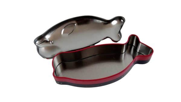 Lata Forma Ballena 18.5X7X5Cm Metal 6 Diseños - Imagen 2