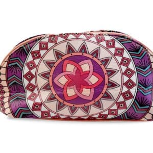 Cosmetiquero Pvc Diseño Mandalas 16 X 9 X 5.5Cm