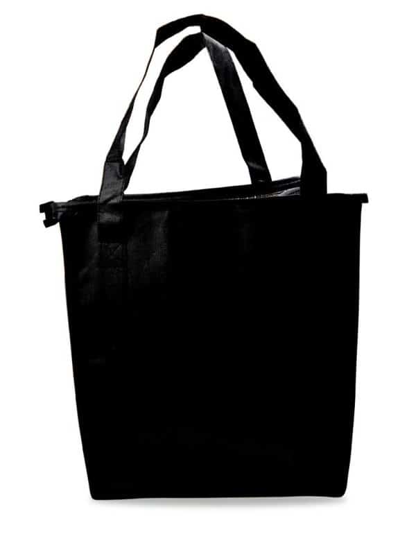 LUNCHERA TERMICO NEGRO TIPO CARTERA 53X47X16CM 27684