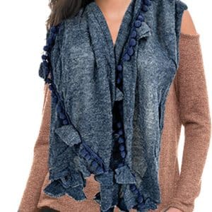 Bufanda Lanilla Lisa 10 Colores 38X176Cm