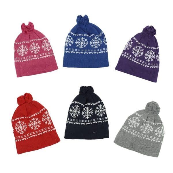 Gorro De Lana Bariloche Con Pompon - Imagen 2