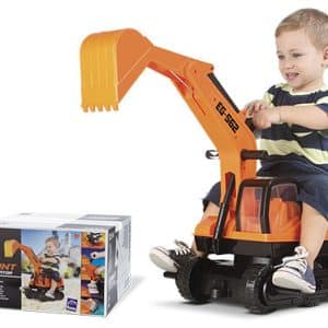 Buggy Roma Maquina Con Pala Retro Excavadora 62X39X54.5Cm Caja