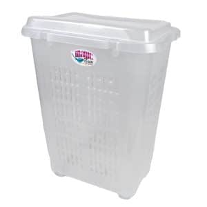 Cesto Calado 60Lt Para Ropa Con Tapa