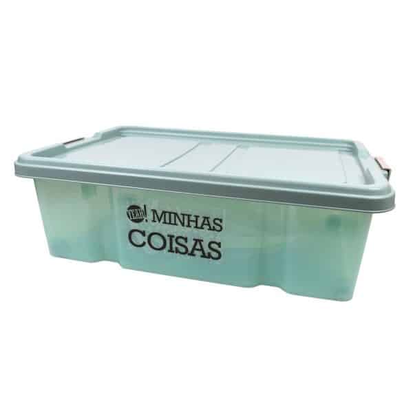 Caja Organizadora 29Lt Grande Baja Con Ruedas
