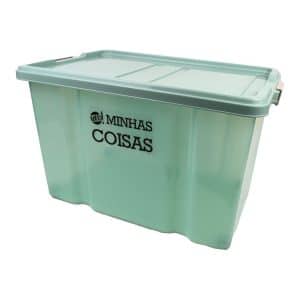 Caja Organizadora 65Lt Grande Alta Con Rueda Minhas Coisas 62.5X39.5X38Cm -0.1