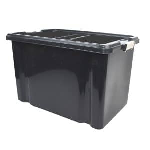 Caja Organizadora 65Lt Grande Alta Con Ruedas Estandar