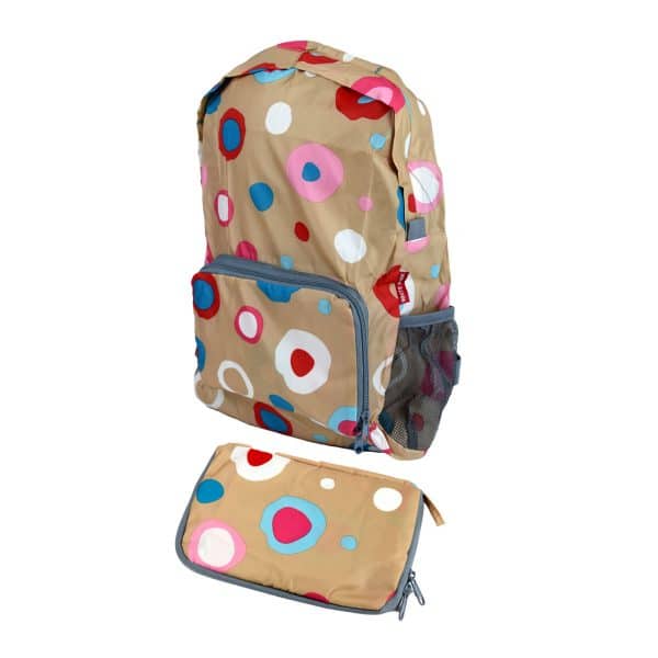 Mochila Monedero Tela Estampada - Imagen 2