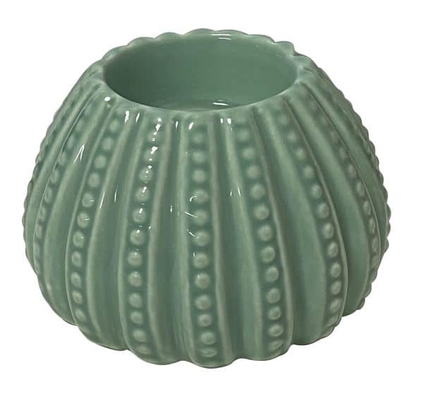 Candelabro Ceramica Labrado 9.5X6.5Cm - Imagen 2