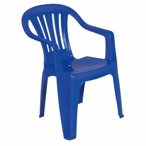 Silla Poltrona Plástica Mor Azul - Imagen 2