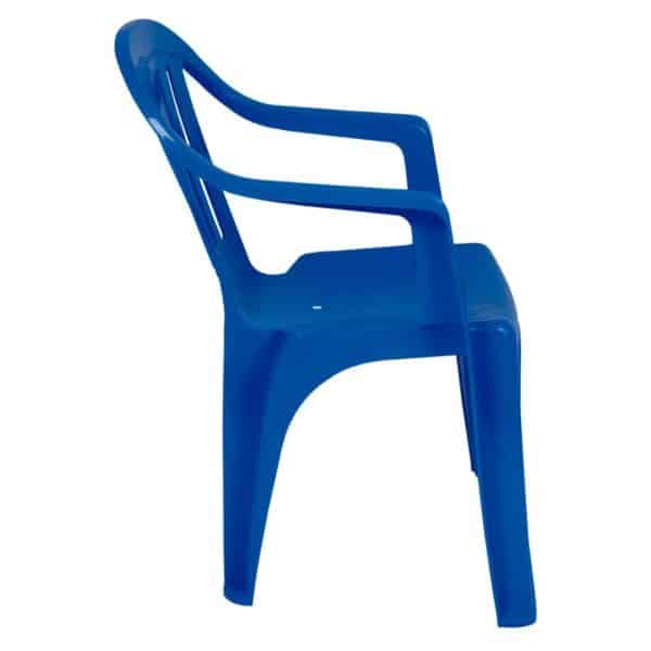 Silla Poltrona Plástica Mor Azul - Imagen 3