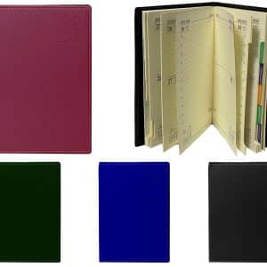 Agenda Cuerina Lisa Con Indicador