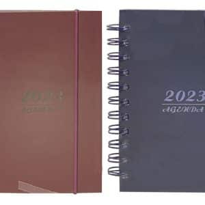 Agenda Tapa Dura Con Espiral